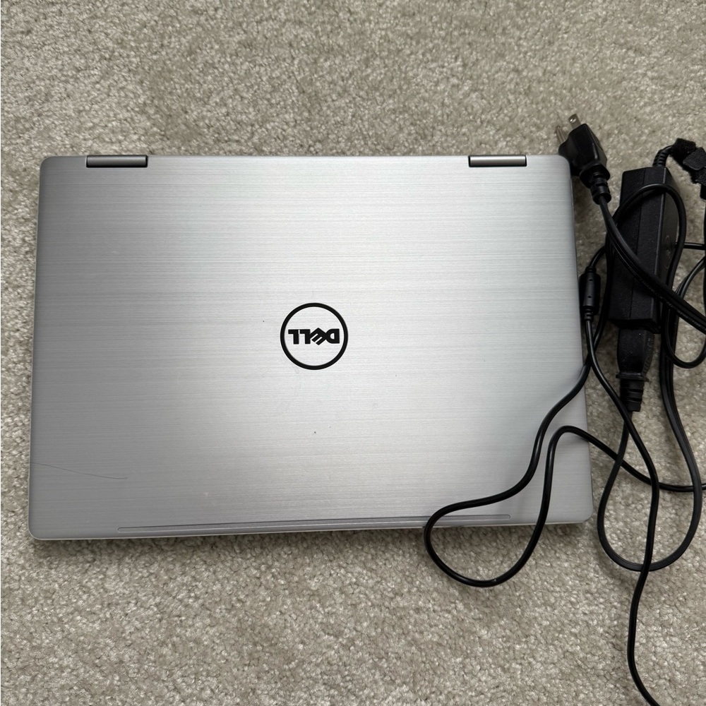 Dell Sleek Silver Laptop